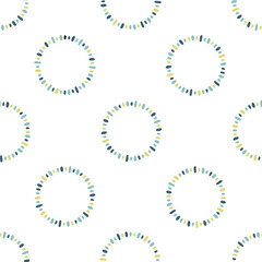 北欧風の抽象的なシームレスパターン