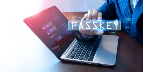 concept of using Passkey instead of a code set for maximum security Biometric Lock