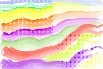 colorful painting grain background 