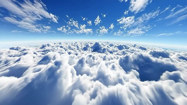 Sunset in autumn mountains above the clouds during the weather inversion in Slovakia. Time lapse landscape.