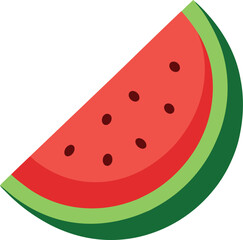 watermelon vector illustration