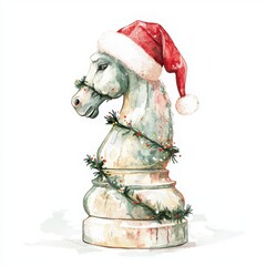 Christmas Chess Knight