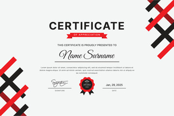 Certificate Template Design