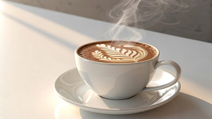 cup of coffee with milk