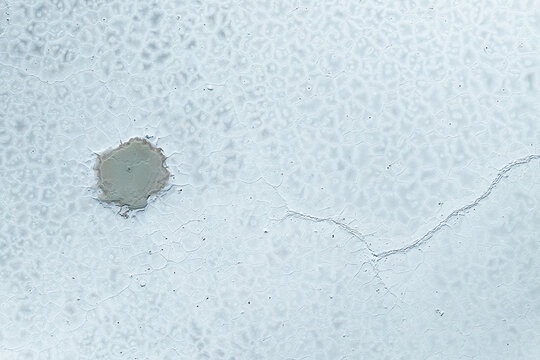 Salt ponds in La Puna, Argentina