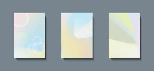 Fototapeta premium Vibrant gradient mesh creates an abstract liquid background with a smooth, blurred fluid design. customizable gradients are ideal for websites, social media, branding, and more.