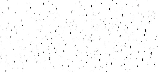 Small water drops texture vector. Rainy window overlay texture. Rain on glass background. Abstract halftone textured effect. Vector Illustration. EPS10.