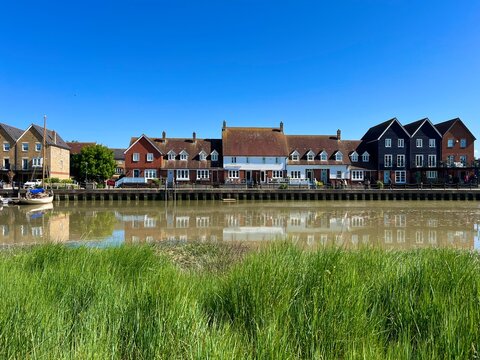 Faversham Creek in Faversham, Kent