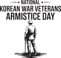 National Korean War Veterans Armistice Day T-shirt design