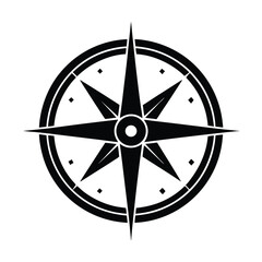 compass rose vector