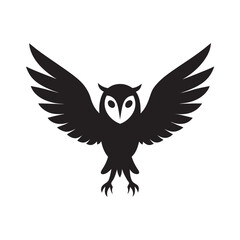 Owl Flying Night Hunt