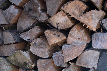 pile of firewood	