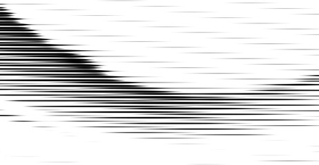 Abstract Black and White Striped Lines Background