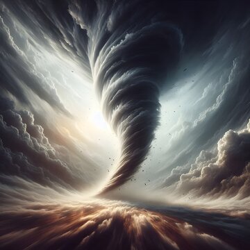Tornado Illustration 3d Image