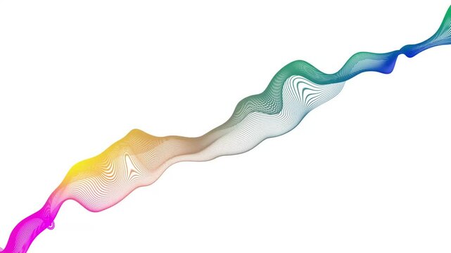 abstract graphic design.Wave swirl swoosh, teal color flow. Sea water wave, undulate air wind curve. Smooth dynamic twisted lines, abstract modern design