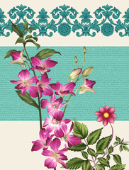 abstract floral background