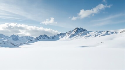 Fototapeta premium snow covered mountains
