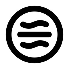 Circle heat icon 
