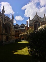 Obraz premium Aesthetic buildings and architecture in Oxford, Oxfordshire, England, United Kingdom, Europe in Spring. 