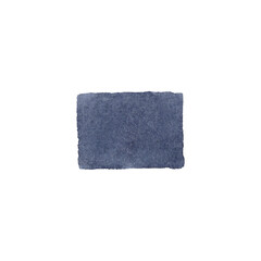 Watercolor illustration bold gray rectangular blotchy spot for background hand drawn