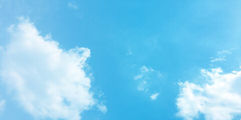 Blue soft sky clouds, light bright sunny, crystal effect background image, a storm canvas, Fresh air weather atmosphere, sunlight, landscape,  