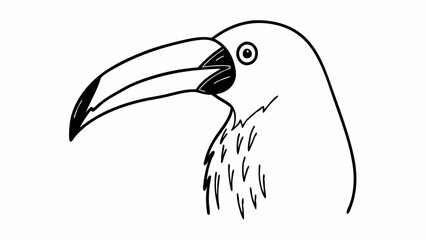 Fototapeta premium toucan, bird, tropical,
