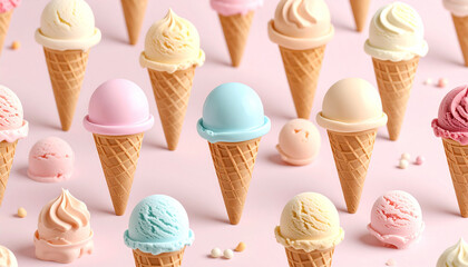 ice cream cones
