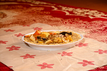 Couscous traditionnel en Mauritanie
