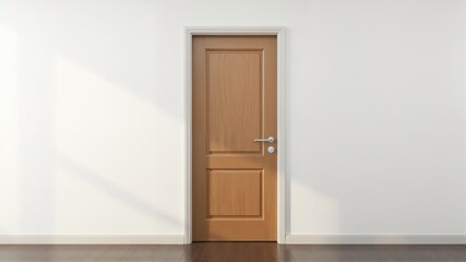 open door in the room