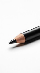 Close-up of black colored pencil tip