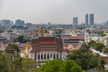 Obraz premium Wat Ratchanatdaram Worawihan Temple