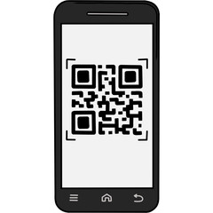 mobile phone with qr code