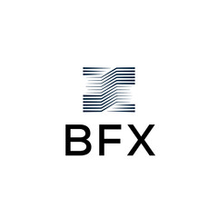 BFX Letter logo white background