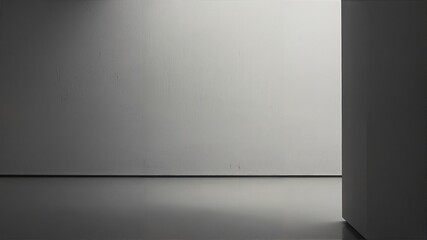 empty white room