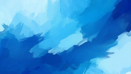 Naklejka premium abstract blue watercolor background with layered brush strokes for artistic designs ideal for branding prints and creative projects