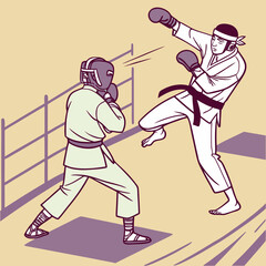 illustration of a baseball player