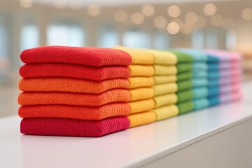 Rainbow Spectrum of Soft Towels
