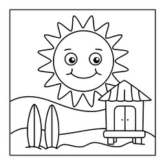 black and white coloring pages