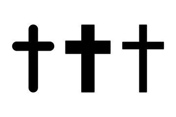 Christian crosses religious symbol faith belief icon