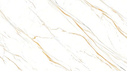Elegant White Marble Texture with Golden Veins High-Resolution Background Image