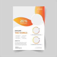 Professional Services Flyer Template ,Corporate Business Flyer Template,