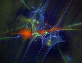Imaginatory fractal abstract background Image
