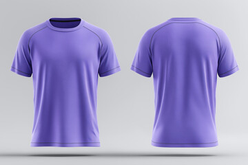 Purple Shirt created with Generative AI Technology, ai, generative