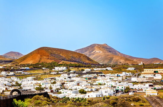 Village Uga, Island Lanzarote, Canary Islands, Spain, Europe.