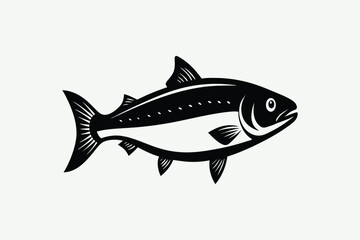 salmon-fish-monochrome-hand-drawn-illustration.eps