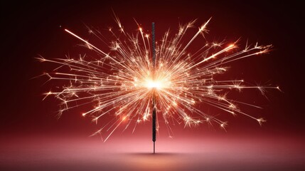 Glittering Sunburst of Elegance - Sparkling Golden Foil on Soft Pink Background, Stylish Flat Lay Composition