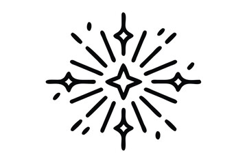 Obraz premium Christmas snowflake vector illustration: a festive winter design with an icy crystal pattern, ideal for holiday decoration