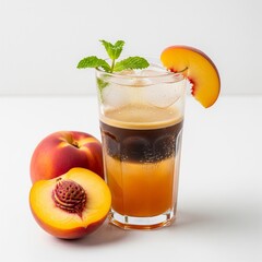Fototapeta premium Espresso Peach Fizz 