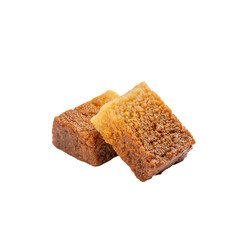 Ajmeri Kalakand Indian Sweet on a Transparent Background - Indian Mithai PNG