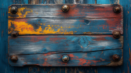 wooden boards colors paint